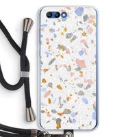 Terrazzo N°8: Honor 10 Transparant Hoesje met koord