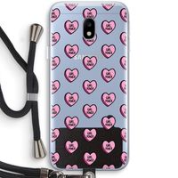 GIRL POWER: Samsung Galaxy J3 (2017) Transparant Hoesje met koord