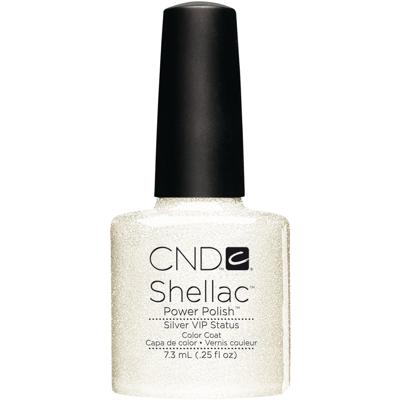 CND Shellac Color Coat Silver Vip Status 7,3ml