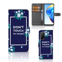 Xiaomi Mi 10T Pro | Mi 10T Portemonnee Hoesje Flowers Blue DTMP