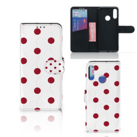 Motorola Moto E6 Plus Book Cover Cherries - thumbnail