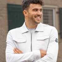 Heren Overshirt Hattem - Lichtgrijs