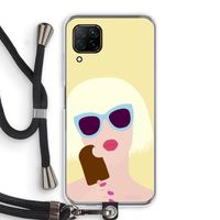 Ice cream: Huawei P40 Lite Transparant Hoesje met koord