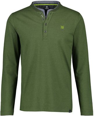 Lerros Heren Serafino Polo Donkergroen Lange Mouwen Licht Getailleerd Lerros Heren Serafino Polo Donkergroen Lange Mouwen Licht Getailleerd