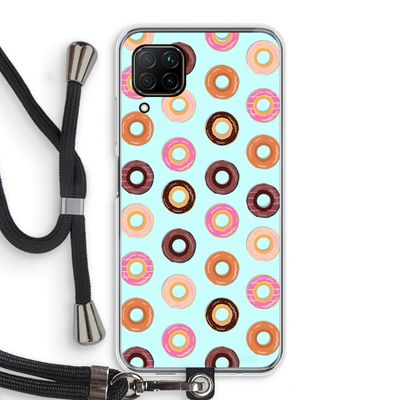 Donuts: Huawei P40 Lite Transparant Hoesje met koord