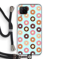 Donuts: Huawei P40 Lite Transparant Hoesje met koord Donuts: Huawei P40 Lite Transparant Hoesje met koord