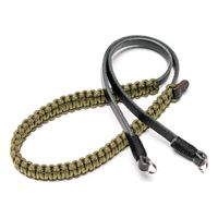 Leica COOPH Paracord Strap Black/Olive - 126cm