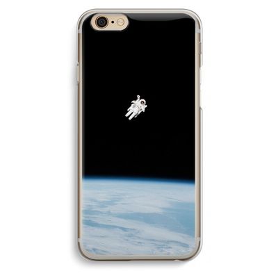 Alone in Space: iPhone 6 / 6S Transparant Hoesje