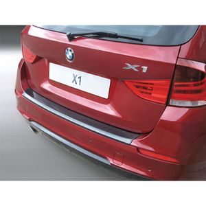 Bumper beschermer passend voor BMW X1 2009- Carbon Look GRRBP500C