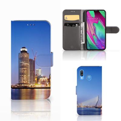 Samsung Galaxy A40 | Flip Cover | Rotterdam
