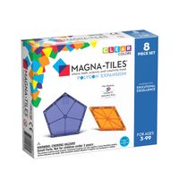 Magna-Tiles - Clear Colors - Polygons Uitbreidingsset