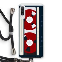 Here's your tape: Samsung Galaxy A70 Transparant Hoesje met koord
