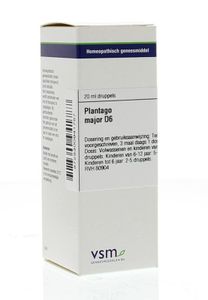 VSM Plantago major D6 (20 ml)