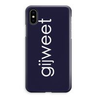 Gijweet: iPhone XS Max Volledig Geprint Hoesje