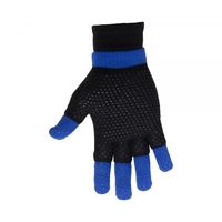 Reece 889031 Knitted Ultra Grip Glove 2 in 1  - Black-Royal - JR