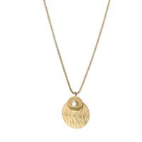 Day&Eve Ketting Long Plate | Goud