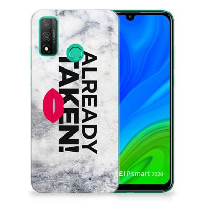 Huawei P Smart 2020 | Siliconen hoesje | met naam Already Taken White