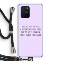 Regenboog: Samsung Galaxy Note 10 Lite Transparant Hoesje met koord