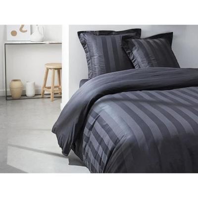 Vandaag prestige vandaag Blate - 220 x 240 cm - 2 personen - 100% katoen satijn - houtskool