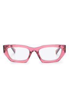 Miu Miu Eyewear lunettes de vue rectangulaires - Rouge