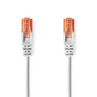 CAT6-kabel | RJ45 Male | RJ45 Male | U/UTP | 2.00 m | Rond | PVC | Grijs | Label