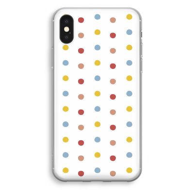 Bollen: iPhone XS Transparant Hoesje