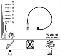 Bougiekabelset RCVW1106