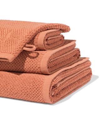 HEMA Handdoek 2e kans recycled katoen terra (terra)