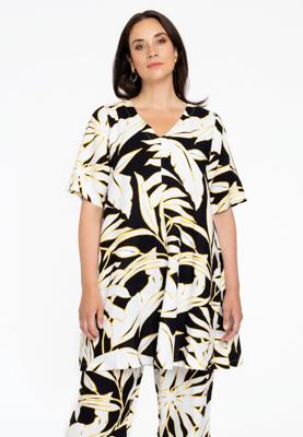 Yoek Tuniek swing PALMIER | Zwart | Maat 50/52