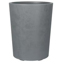 Bloempot - DEROMA - Millennium R - Asgrijs - Met waterreservoir - Hoogte 53 cm
