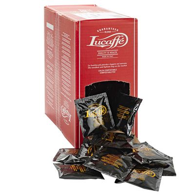 Lucaffe ESE servings 100% arabica BOX (150 stuks)