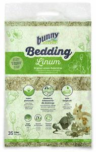 BUNNY NATURE BUNNYBEDDING LINUM VLASVEZEL 35 LITER