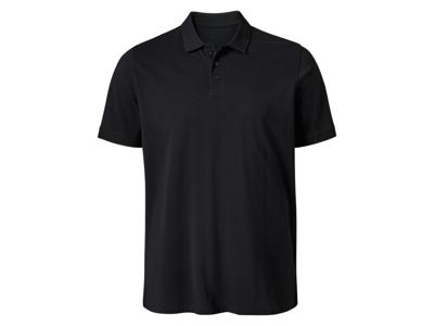 esmara Men Heren poloshirt - plus size (Zwart, 3XL)