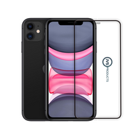 Screenprotector geschikt voor iPhone 11 - Premium - Volledig bedekt - Edge to edge - Tempered Glass - Beschermglas - Glas - Transparant - thumbnail