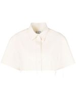 Heron Preston chemise Ex-Ray à coupe crop - Blanc