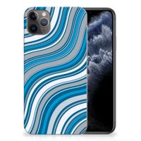 Apple iPhone 11 Pro Max | TPU bumper | Waves Blue