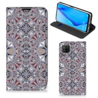 Huawei P40 Lite | Standcase | Flower Tiles