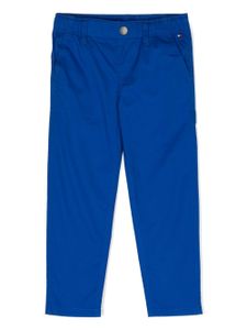 Tommy Hilfiger Junior pantalon à taille élastiquée - Bleu