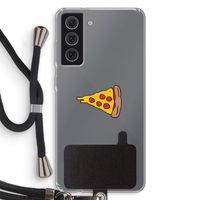You Complete Me #1: Samsung Galaxy S21 FE Transparant Hoesje met koord