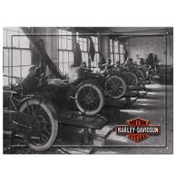 Harley-Davidson Factory Metalen Bord LAATSTE STUKS
