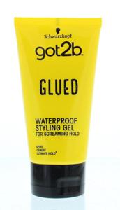 Glued water resistant spiking gel