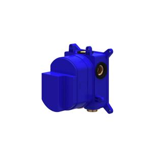 Inbouwbox IVY tbv Inbouwthermostaat 2-weg Stop-Omstel Donker Blauw