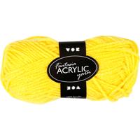 Creativ Company Acrylgaren geel 50gr, 80m