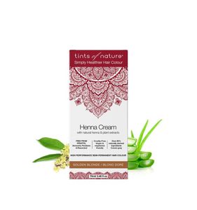 Henna cream golden blond semi permanent