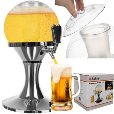 Ruhhy Drank dispenser - 3,5L - kunststof - 44 x 24 cm - met tapkraan