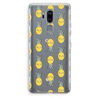Ananas: LG G7 Thinq Transparant Hoesje