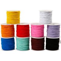Creativ Company Elastisch koord, dikte 1 mm, 10x25 m/ 1 doos