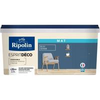 Ripolin matte seram blauwe binnenmuur kleur verf 2.5L