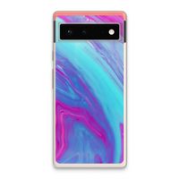 Zweverige regenboog: Google Pixel 6 Transparant Hoesje