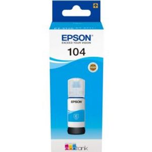 Epson 104 EcoTank 65ml Cyaan schrijf- en tekeninkt